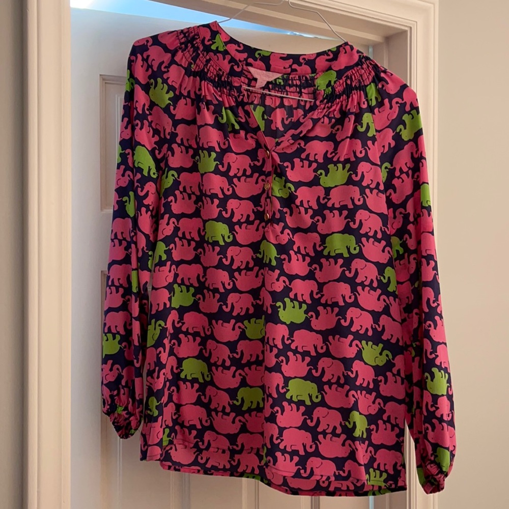 Lilly Pulitzer Elsa Small top like new!